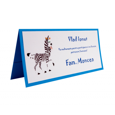 Card Asezare Botez Madagascar - Marty