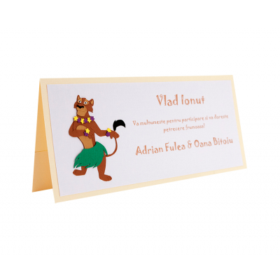 Card Asezare Botez Madagascar - Florrie