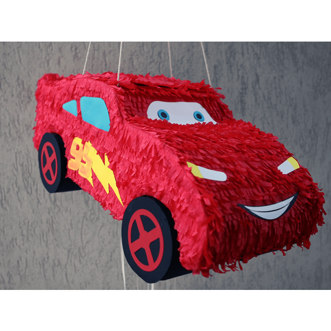 Pinata Fulger McQueen - Cars | Creative art Designs