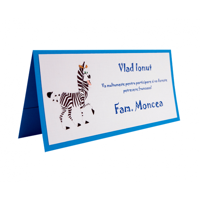 Card Asezare Botez Madagascar - Marty
