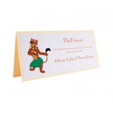 Card Asezare Botez Madagascar - Florrie