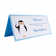 Card Asezare Botez Madagascar - The Penguins