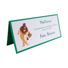 Card Asezare Botez Madagascar - Alex