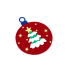 Creative Designs | Ornament Craciun Glob cu Brad
